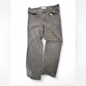 Lee Men's Charcoal Straight Jeans